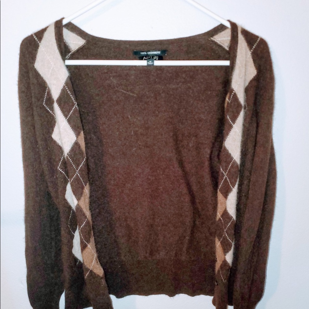 Cashmere cardigan